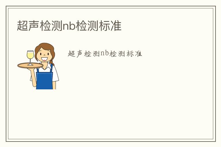 超聲檢測(cè)nb檢測(cè)標(biāo)準(zhǔn)